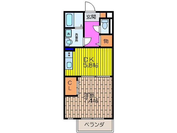 Ｔ－Ｆｏｒｅｓｔ　Ａ棟の物件間取画像